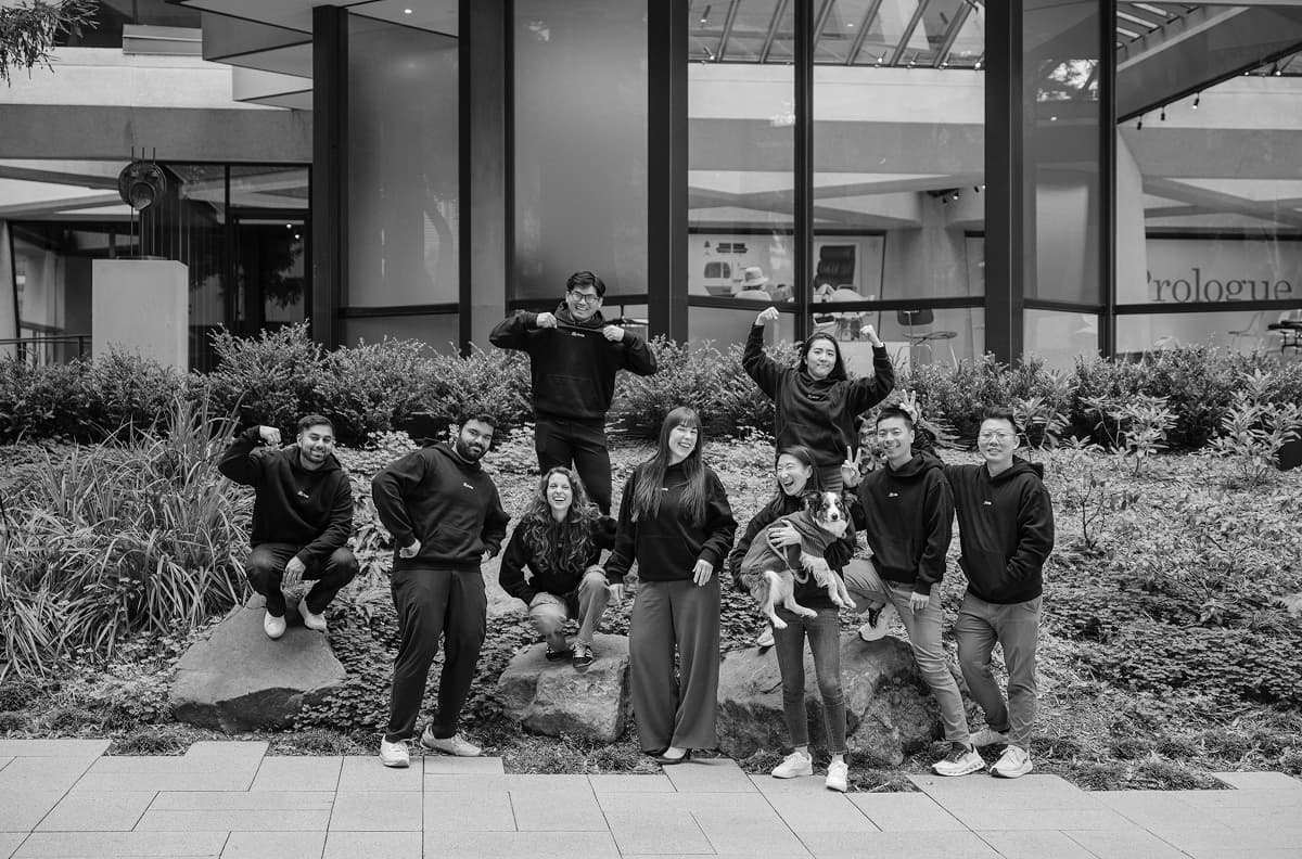 Artie team gathering outdoors